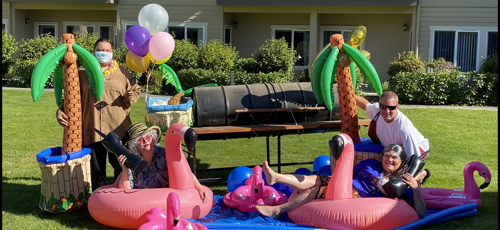 Residents' summer fun at Normandy Park