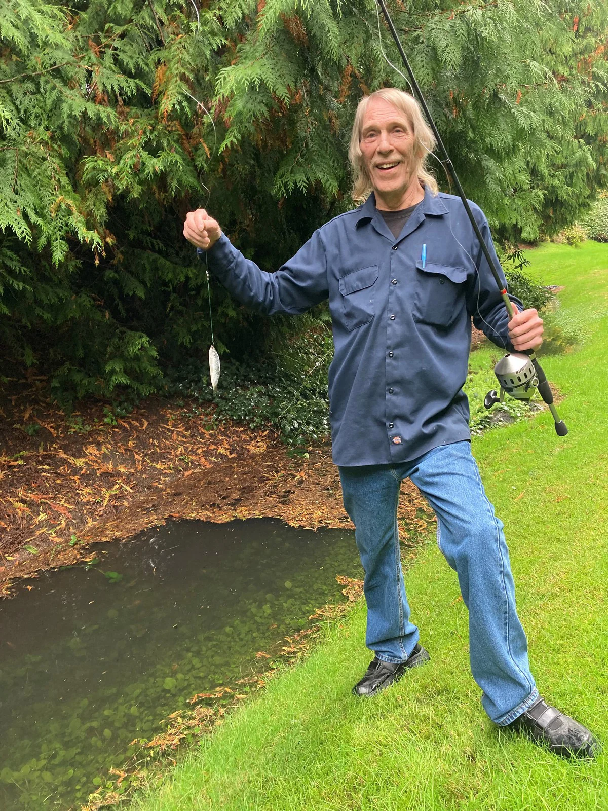 Normandy Park resident Ray fishing